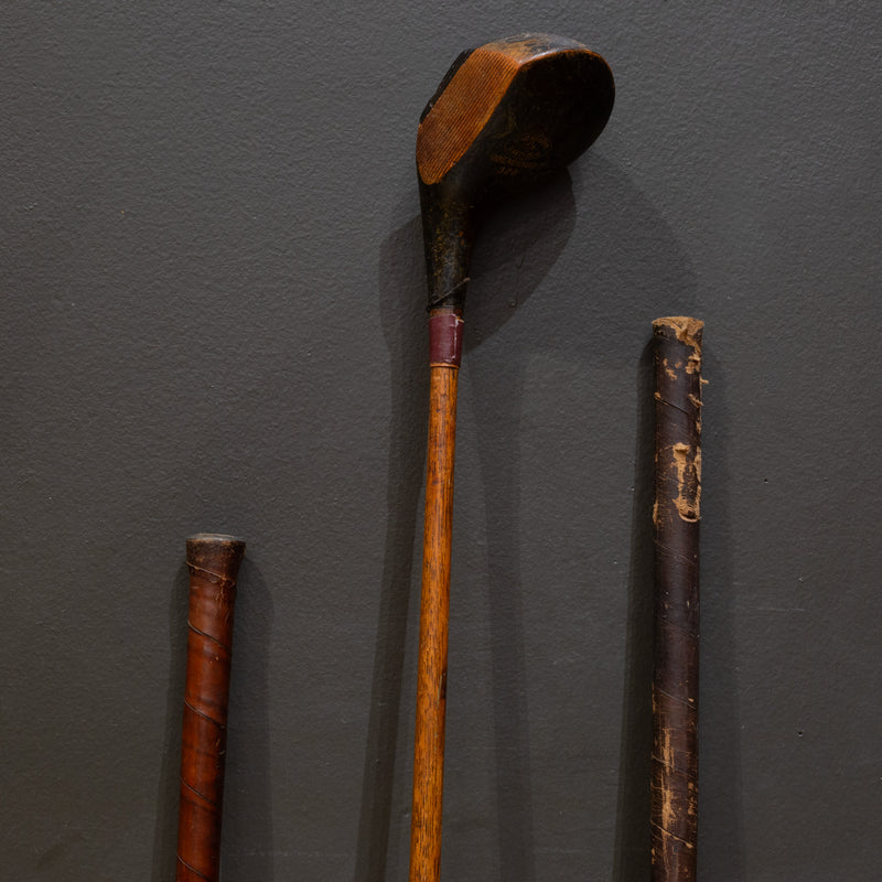 Anitique Wooden Golf Clubs c.1900