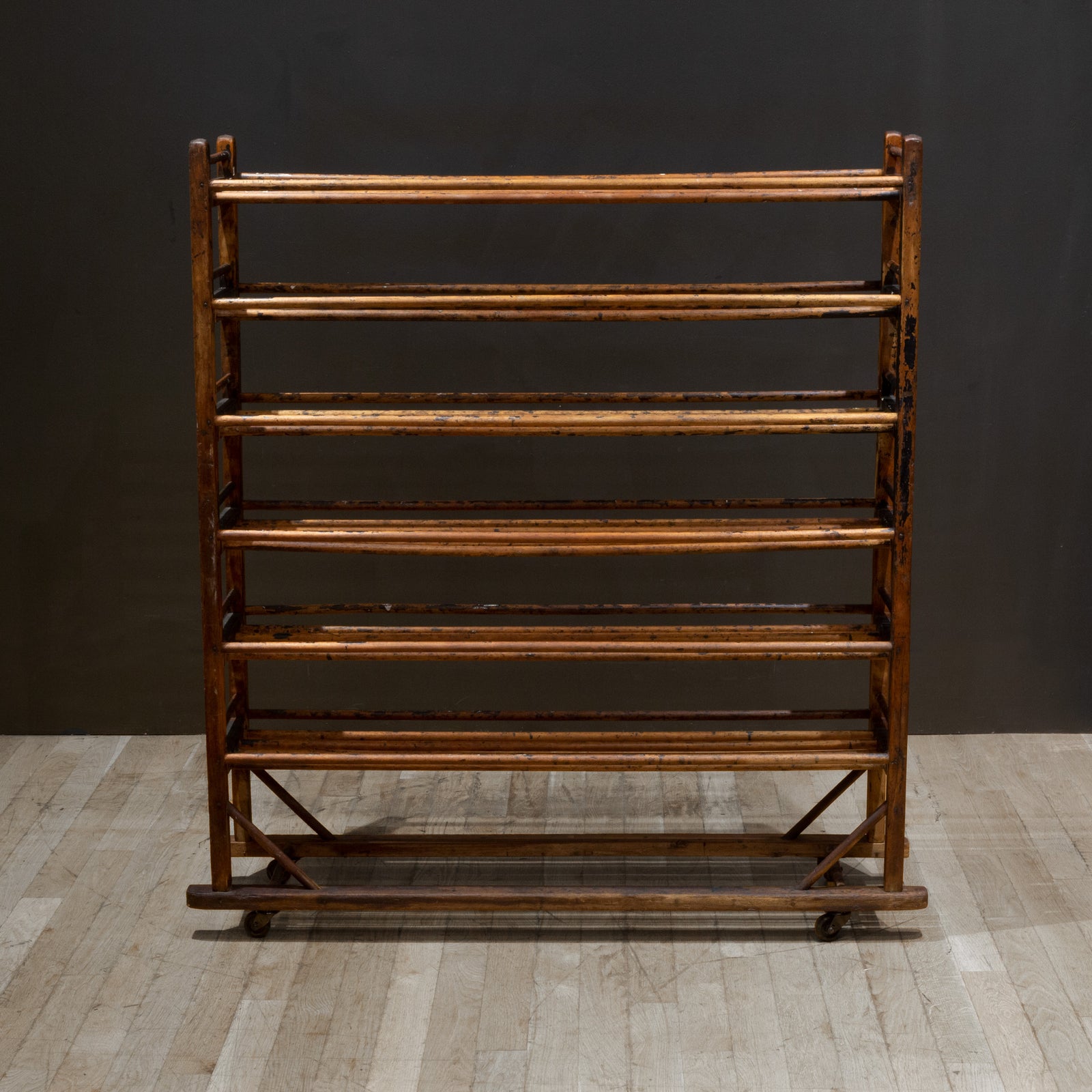 Late 19th c./Early 20th c. Cobbler's Factory Shoe Rack c.1880-1920