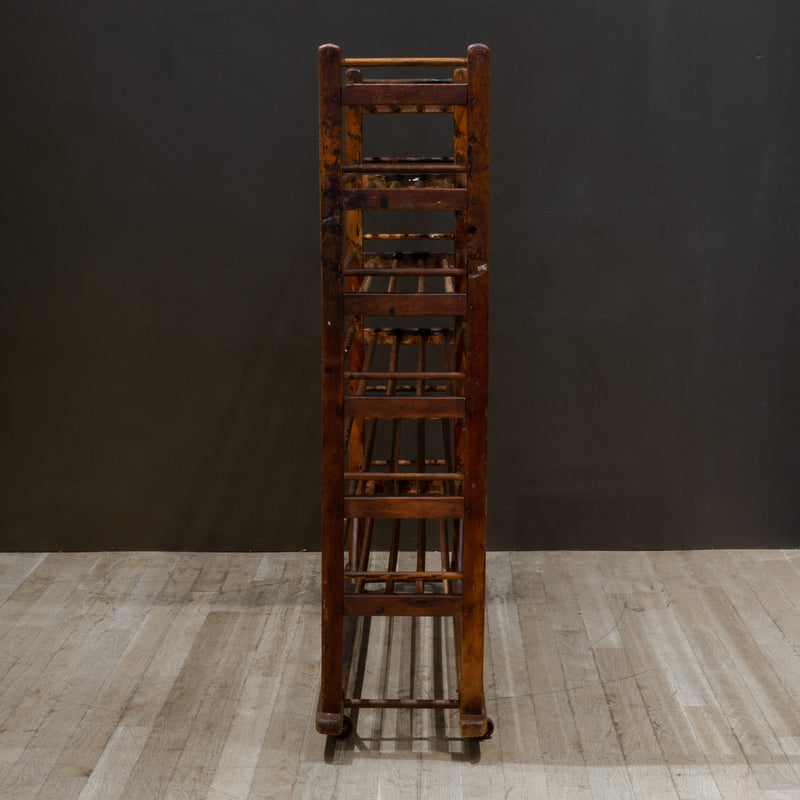 Late 19th c./Early 20th c. Cobbler's Factory Shoe Rack c.1880-1920