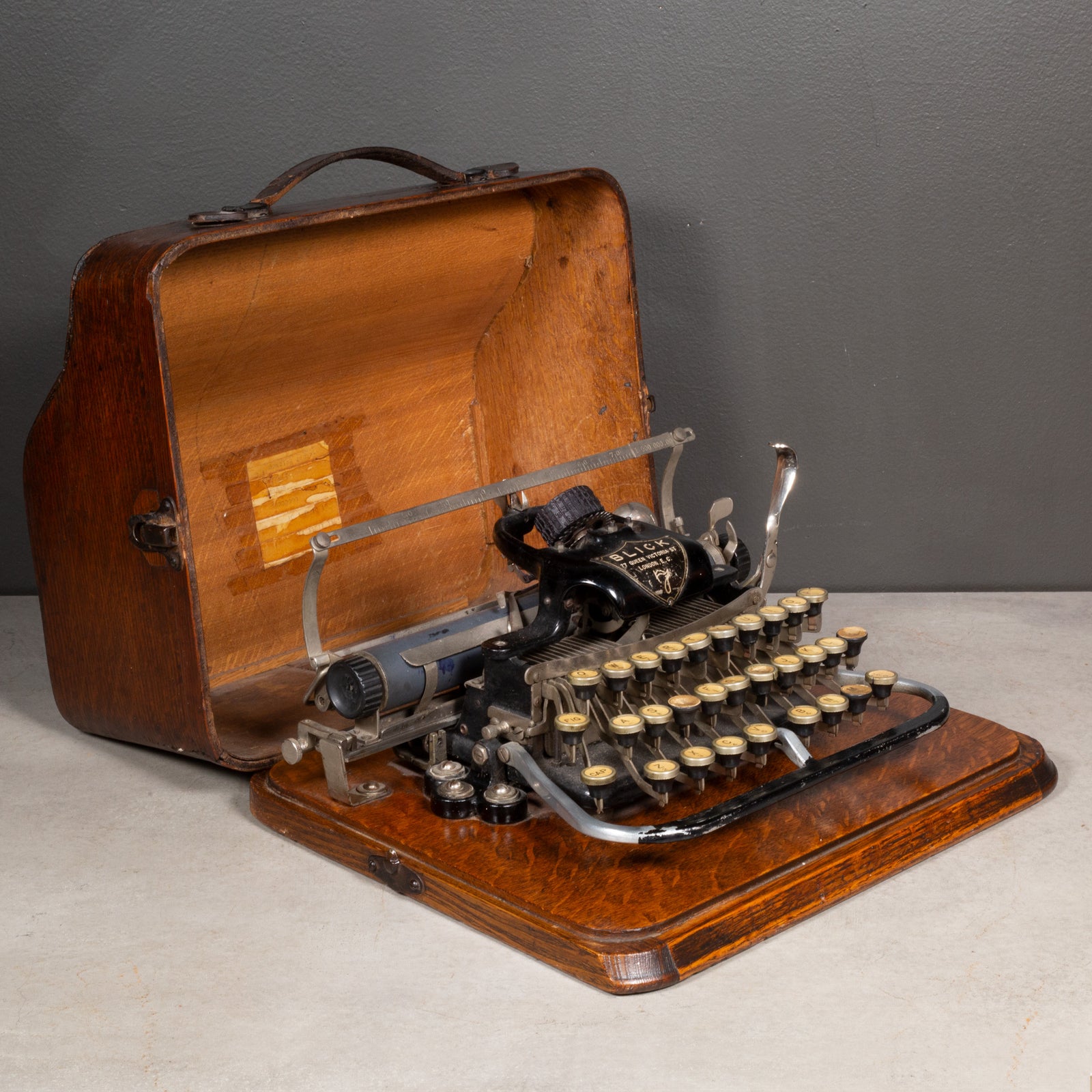 Late 19th c. Blick #7 Typewriter and Case c.1890-1892 | S16 Home