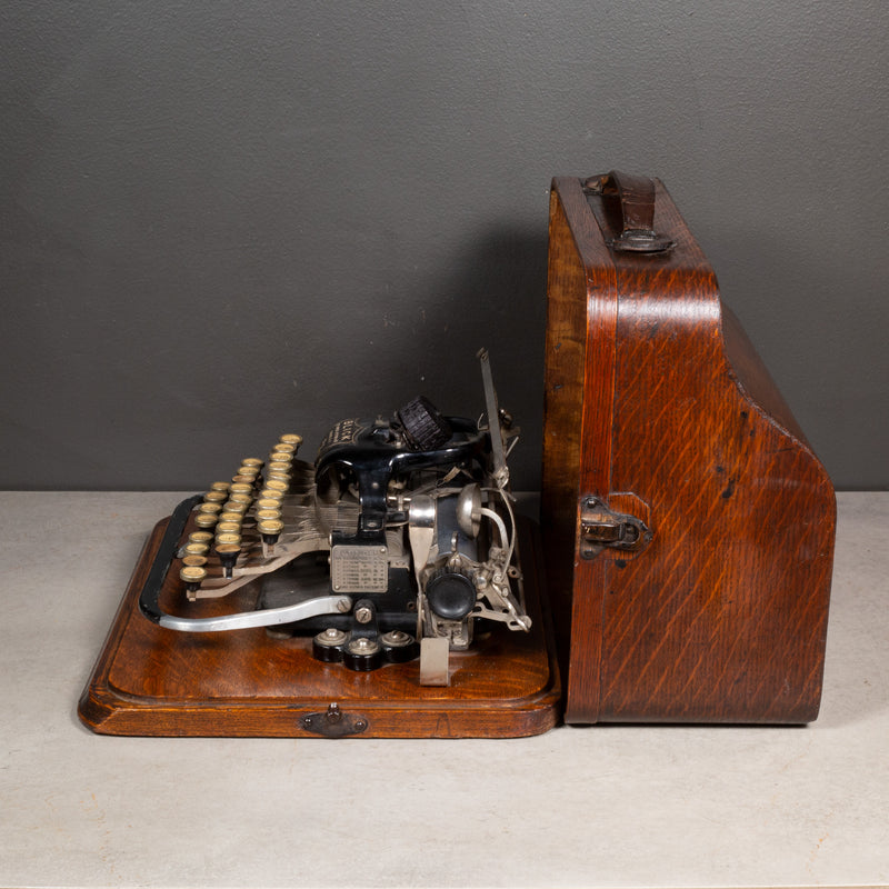 Late 19th c. Blick #7 Typewriter and Case c.1890-1892