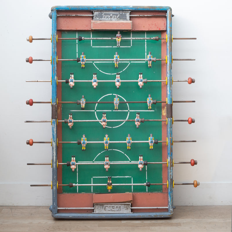 Early 20th c. Mexican Foosball Table Top c.1940s
