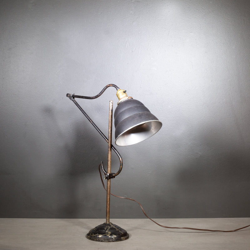 Antique Articulating Industrial Task Lamp c.1920-1940
