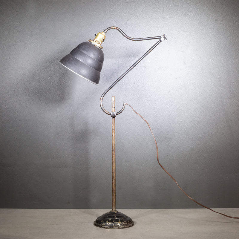 Antique Articulating Industrial Task Lamp c.1920-1940