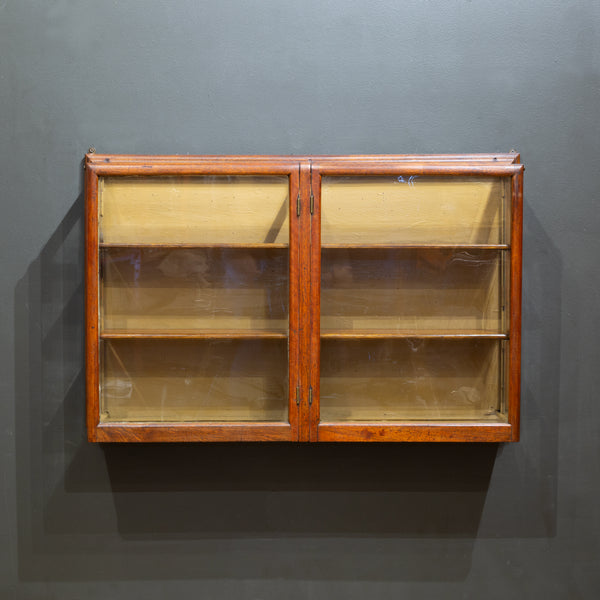 19th/Early 20th c. Mercantile Wall Mount Cabinet c.1880-1920