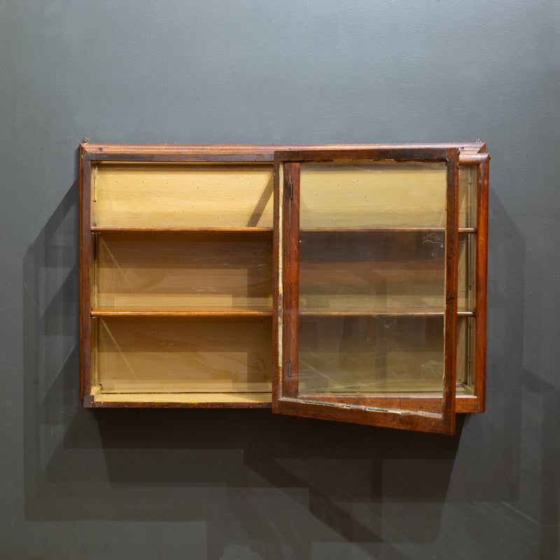 19th/Early 20th c. Mercantile Wall Mount Cabinet c.1880-1920