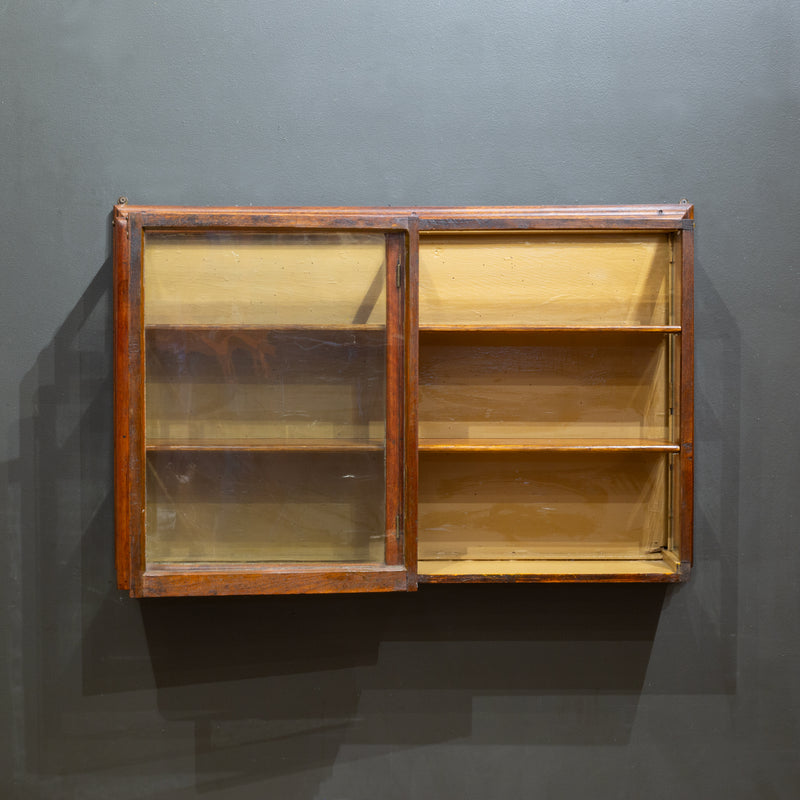 19th/Early 20th c. Mercantile Wall Mount Cabinet c.1880-1920