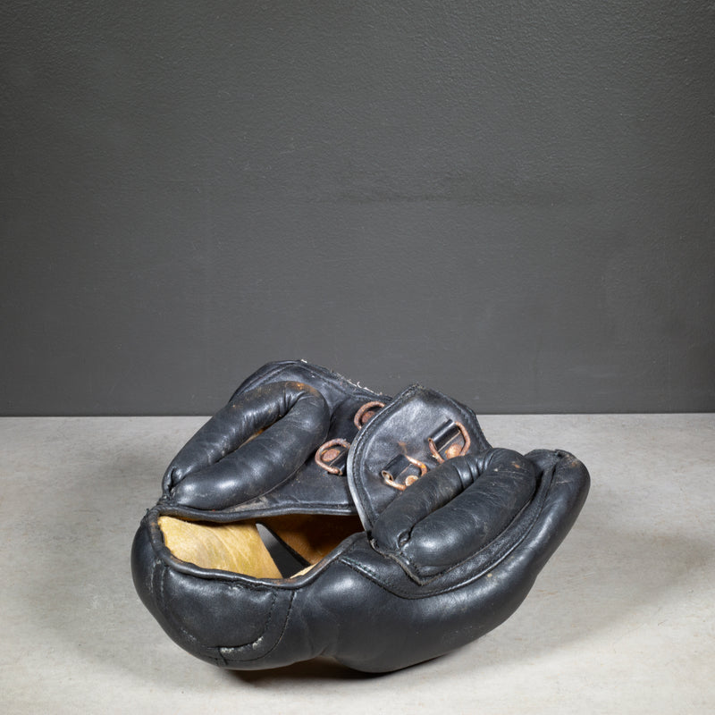 Antique Leather Boxing Training Mask c.1940