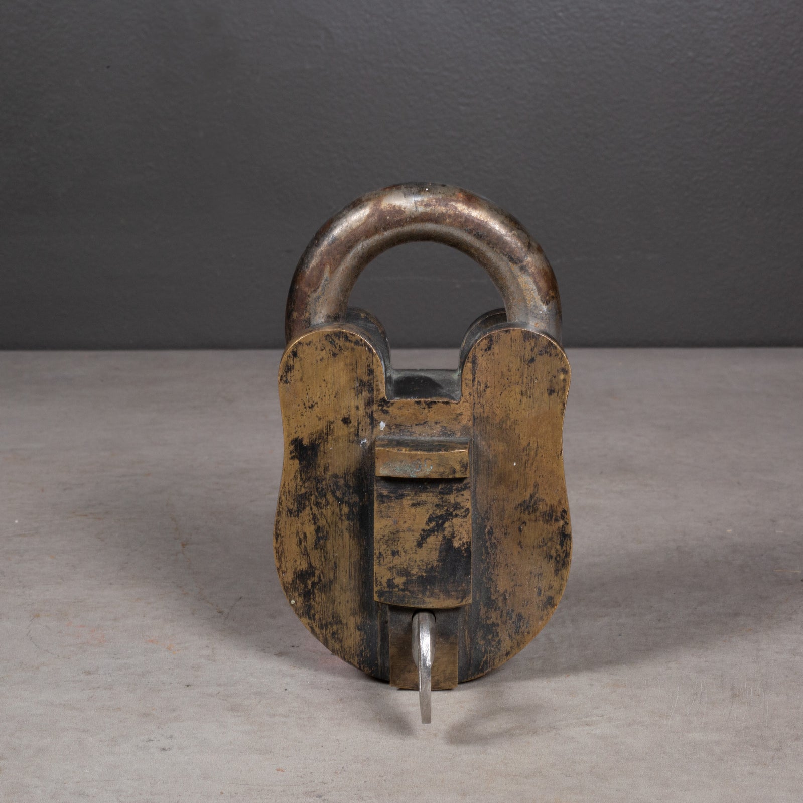 Antique Wells Fargo Bank Bronze and Steel Padlock c.1910 | S16 Home