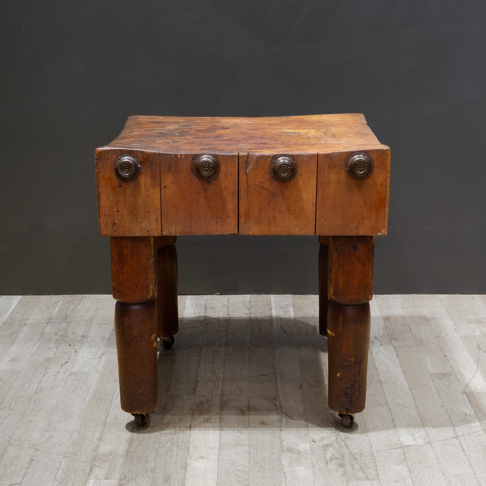 Early 20th c. Maple Butcher Block c.1930 | S16 Home