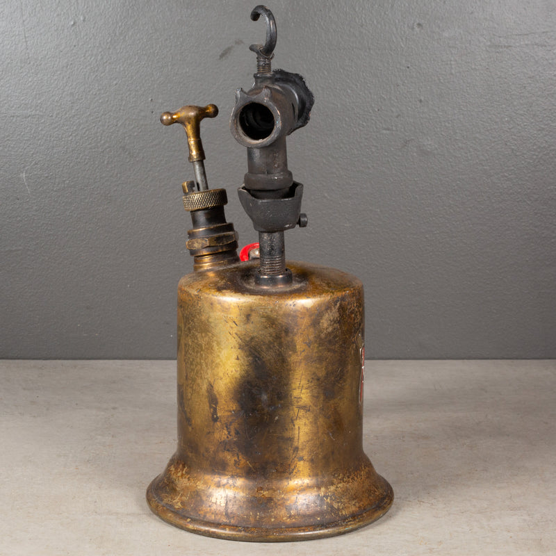 Antique Brass Plumber's Blowtorch c.1920