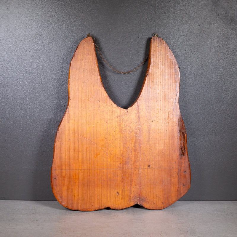 Hand Painted Dentist Trade Sign c.1940