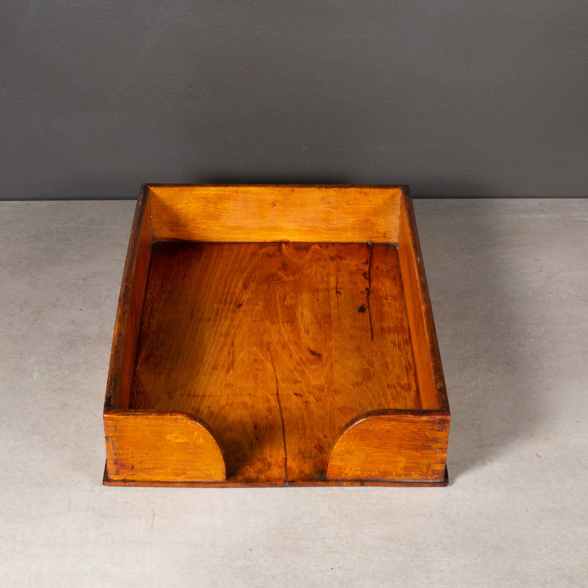 Antique Wooden Office Tray c.1930 | S16 Home