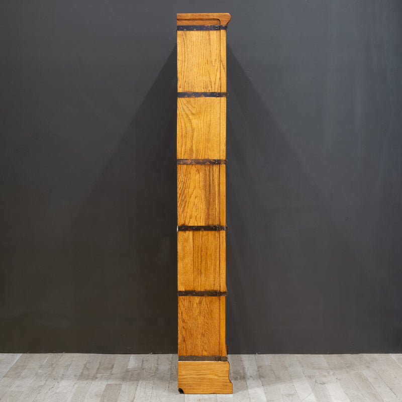 Early 20th c. Globe-Wernicke 5 Stack Lawyer's Bookcase c.1900-1910