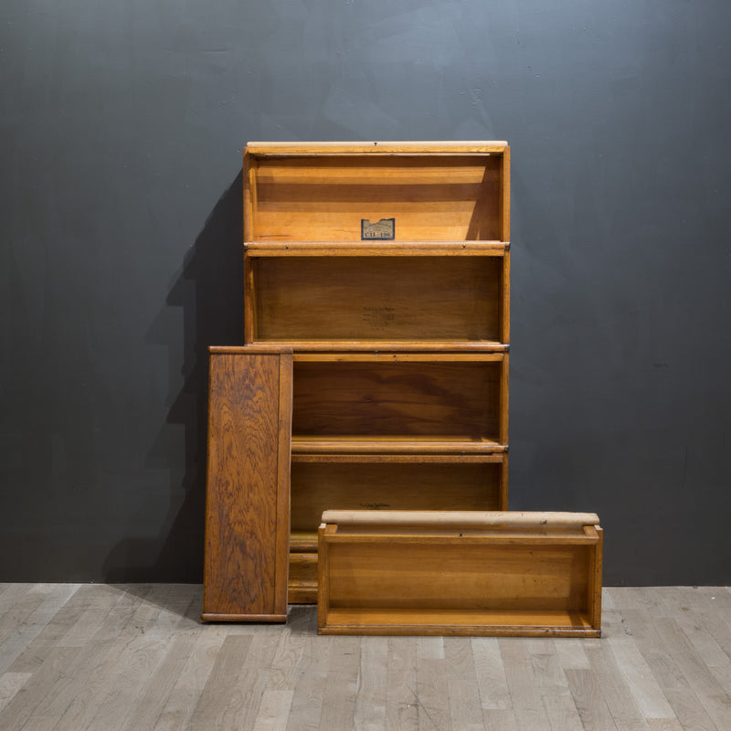 Early 20th c. Globe-Wernicke 5 Stack Lawyer's Bookcase c.1890