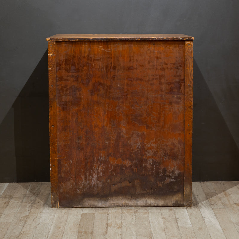 Antique Hamilton Typeset 24 Drawer Industrial Cabinet c.1920