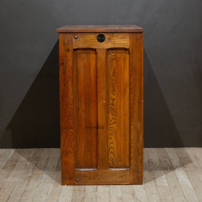 Antique Hamilton Typeset 24 Drawer Industrial Cabinet c.1920