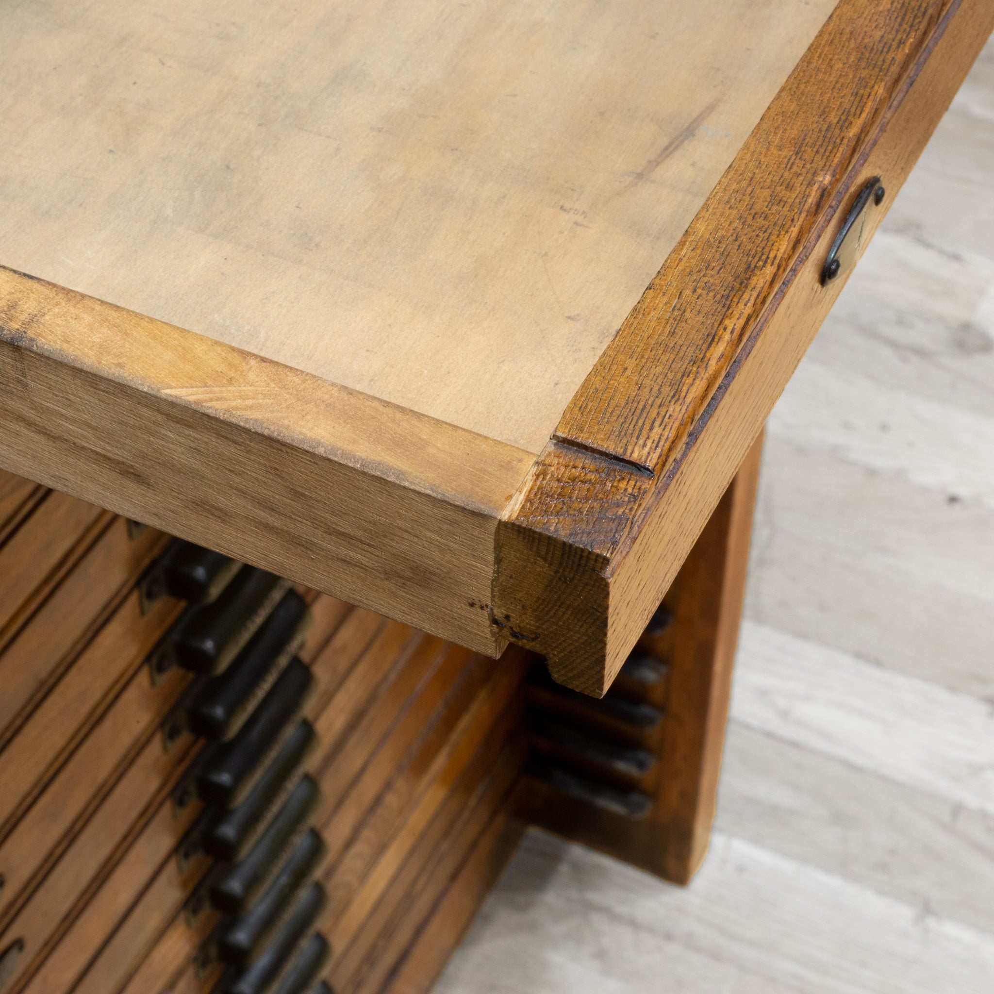 Antique Hamilton Industrial Typesetter's 24 Drawer Cabinet c.1926 | S16 ...