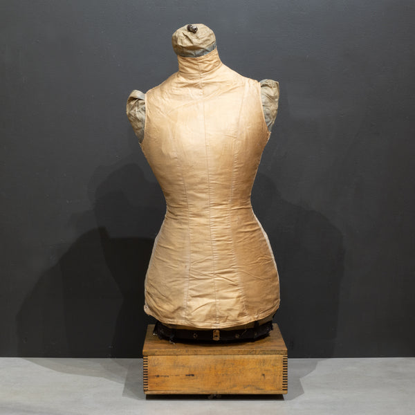 19th c. Dressmaker's Inflatable Mannequin c.1895