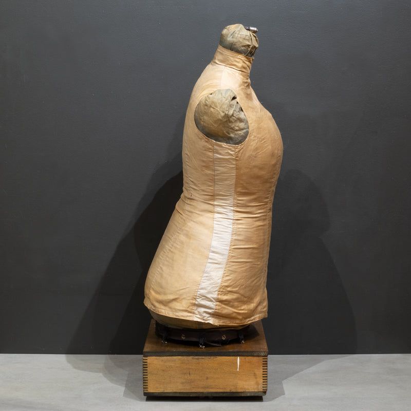 19th c. Dressmaker's Inflatable Mannequin c.1895