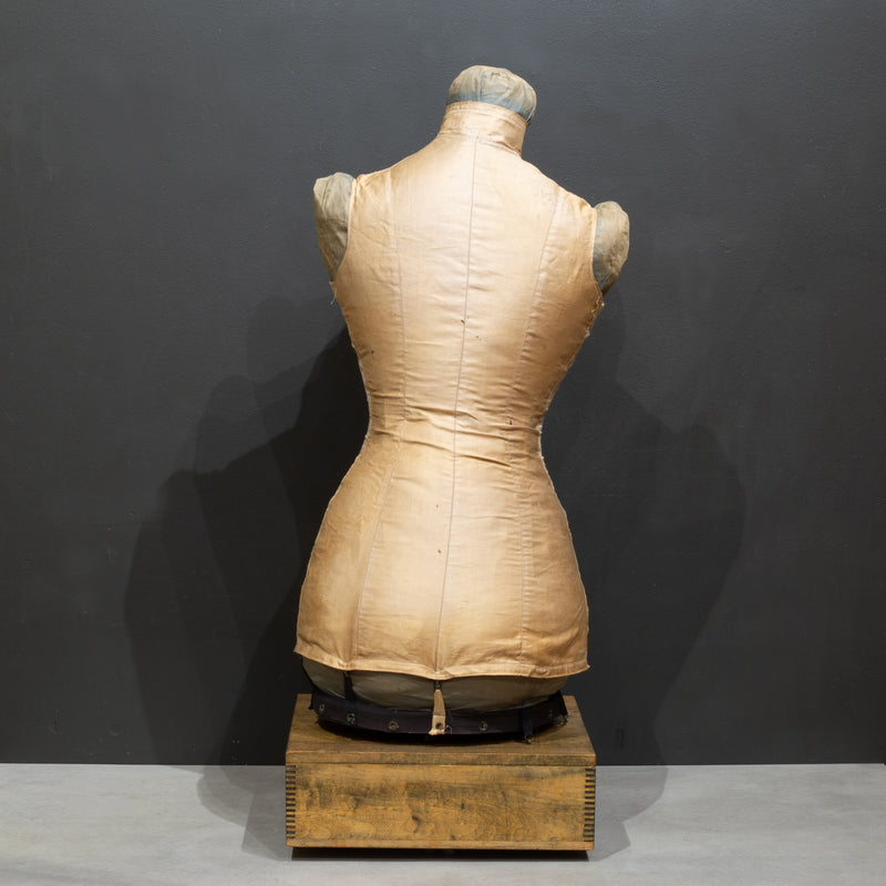 19th c. Dressmaker's Inflatable Mannequin c.1895