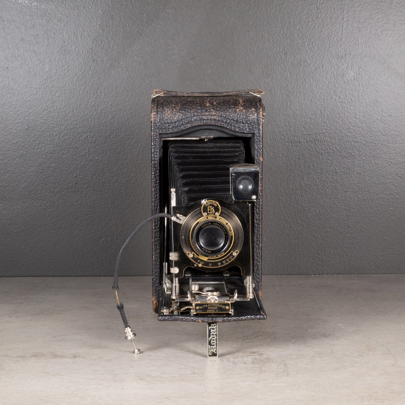Large Antique Kodak No. 3A Model C Folding Camera c.1900-1915