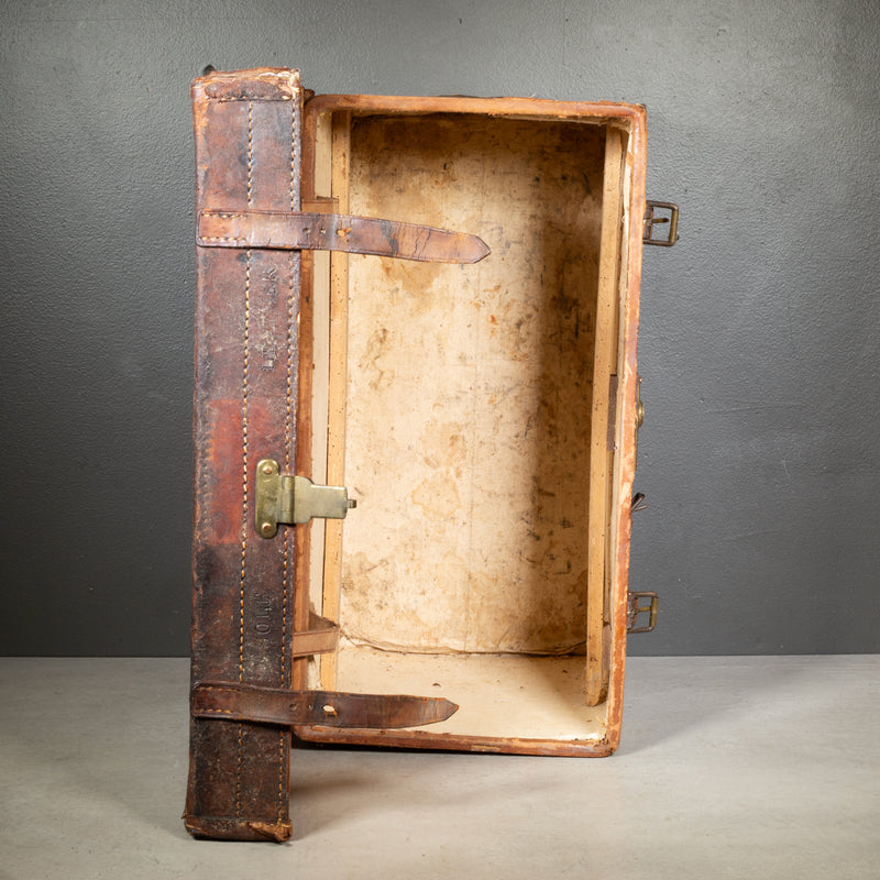 Antique English Military Boot Field Trunk c.1900