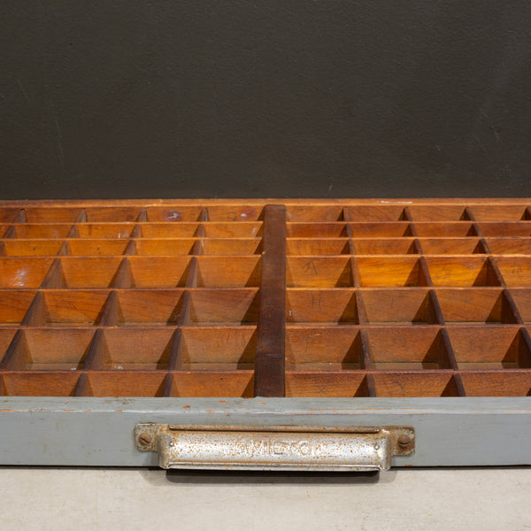 Antique Letterpress Cabinet Drawer c.1920
