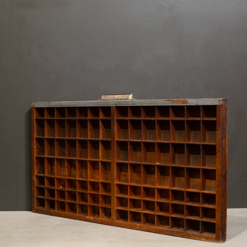 Antique Letterpress Cabinet Drawer c.1920