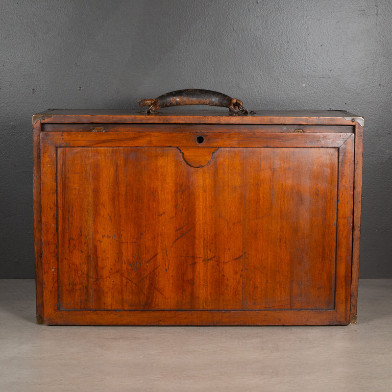 Antique Five Drawer Mahogany Machinist's Chest c.1910-1925