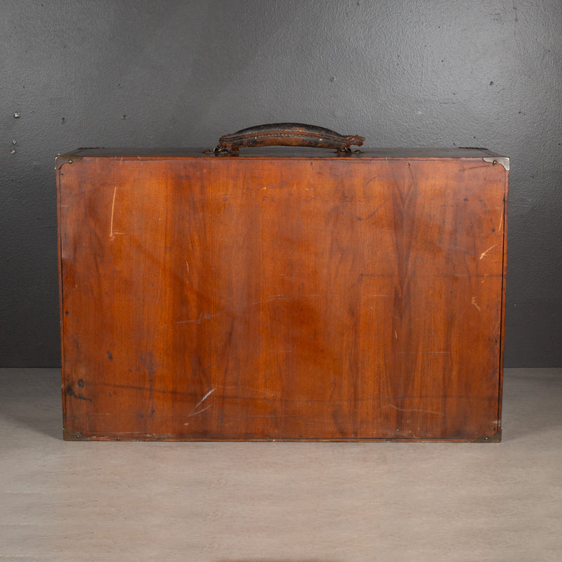 Antique Five Drawer Mahogany Machinist's Chest c.1910-1925