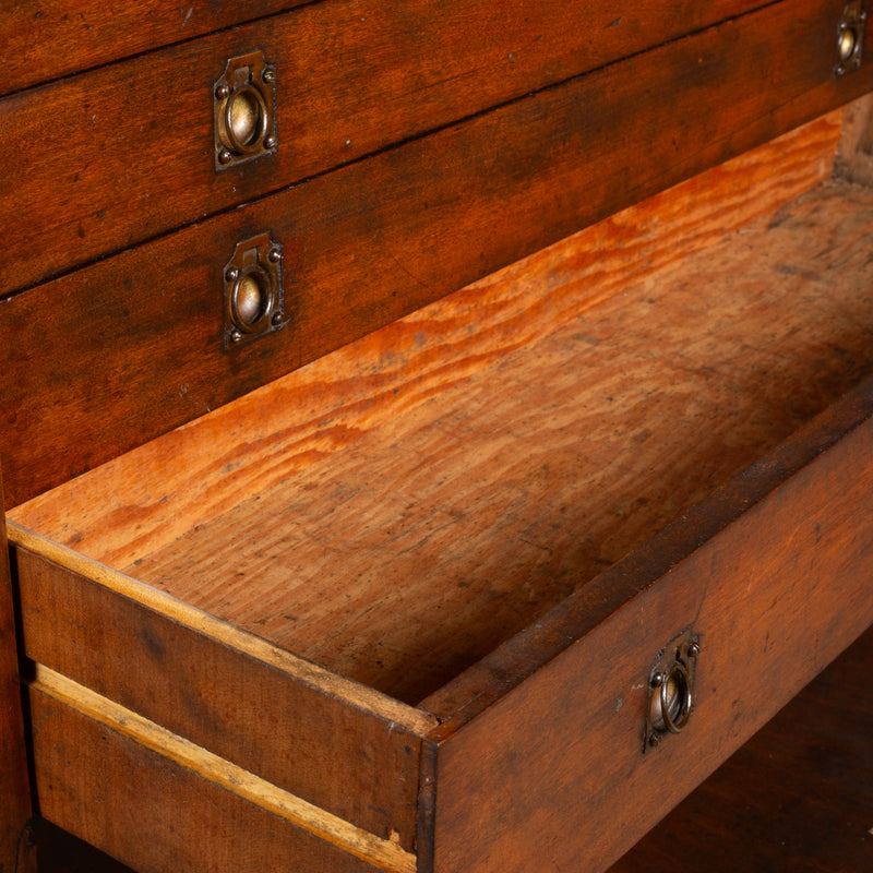 Antique Five Drawer Mahogany Machinist's Chest c.1910-1925