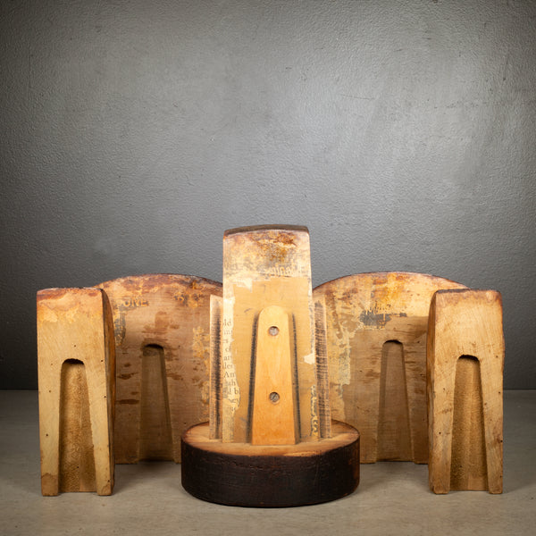 Antique Millinery Puzzle Block Hat Form c.1890-1920
