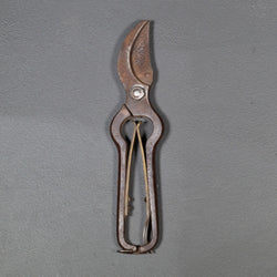 Antique Steel and Brass Pruning Shears c1920