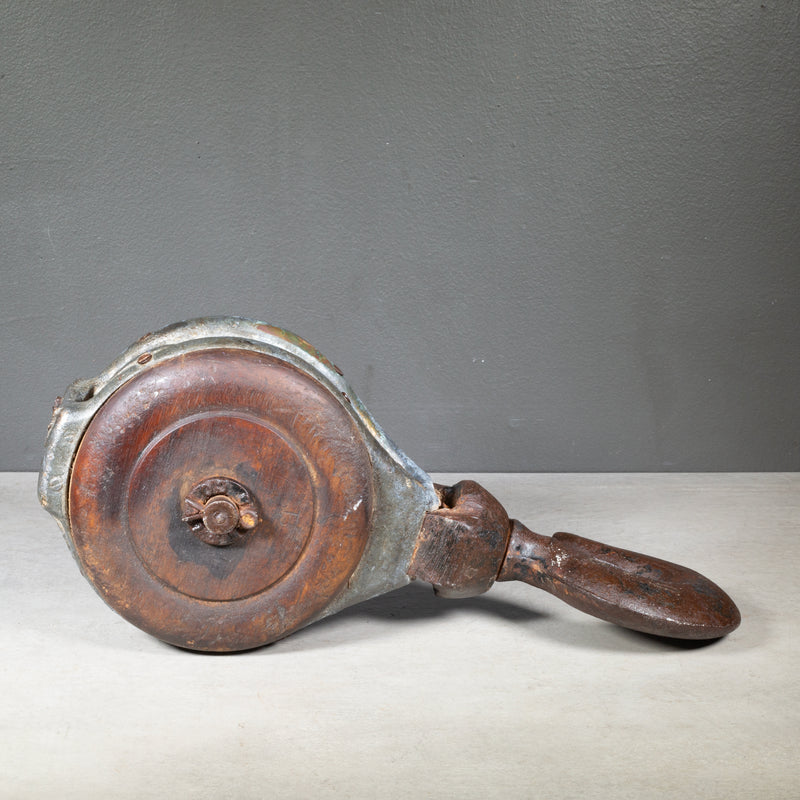 Antique Boston & Lockport Block Co., Block and Tackle Pulley c.1850-1930