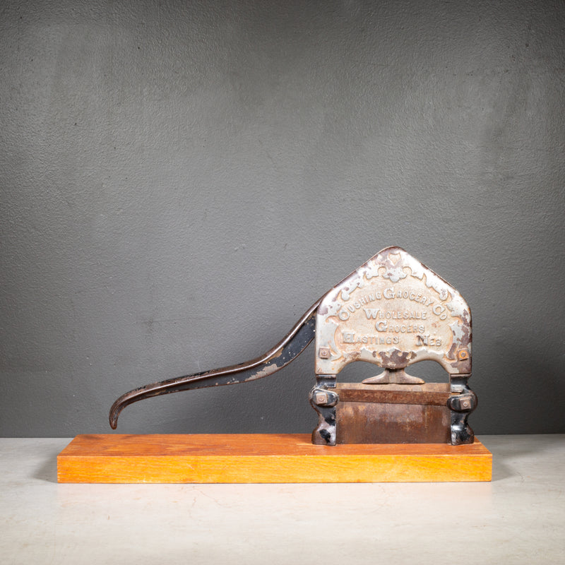 Antique General Store Tobacco Plug Cutter c.1890-1920