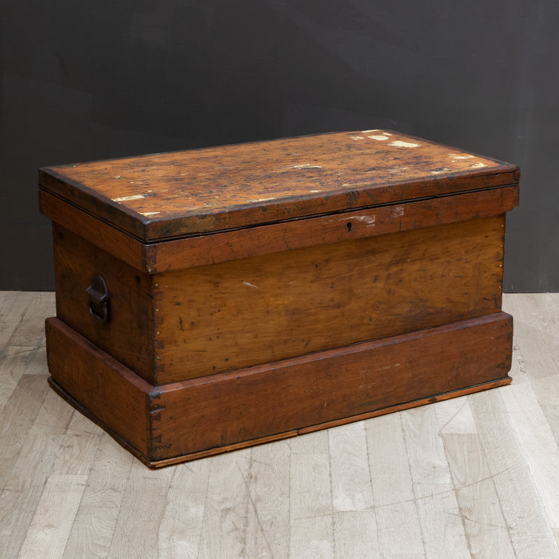 Late 19th/early 20th c. Blanket Chest c.1880-1920