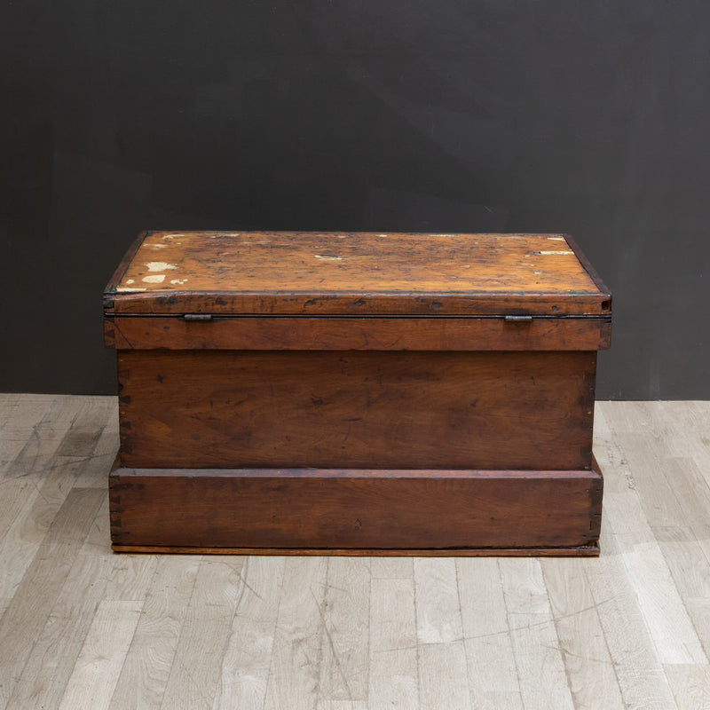 Late 19th/early 20th c. Blanket Chest c.1880-1920