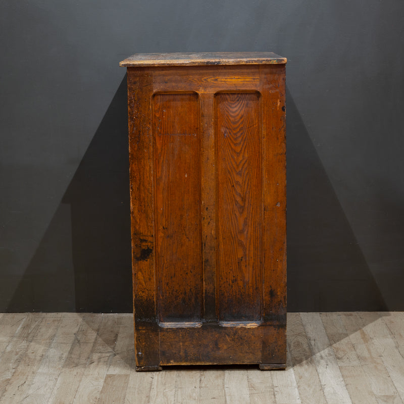 Antique 36 Drawer Printer's Typeset Industrial Cabinet c.1910-1920
