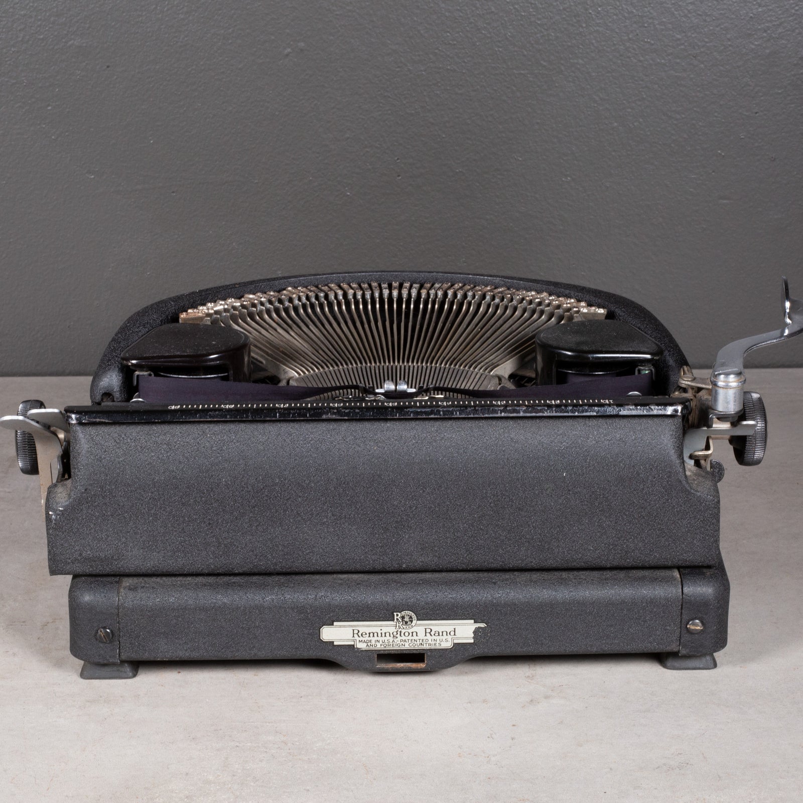 【ヴィンテージ】Remington Rand タイプライター デラックスモデル5 REMINGTON RAND Deluxe Model 5 Portable 1940s Vintage Typewriter | eBay