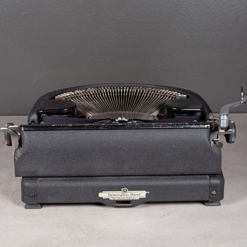 Antique Remington Rand Deluxe Model 5 Typewriter c.1941