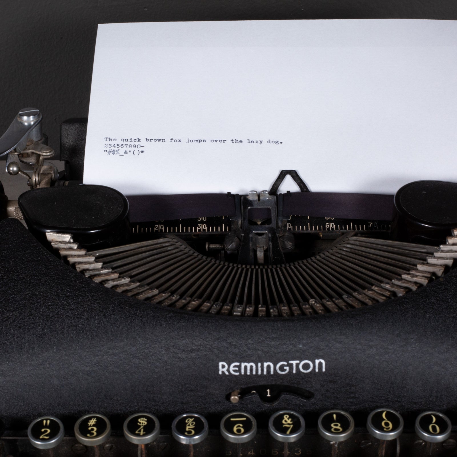 Antique Remington Rand Deluxe Model 5 Typewriter c.1941 | S16 Home