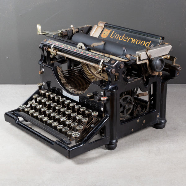 Antique Underwood No.3 Typewriter c.1928