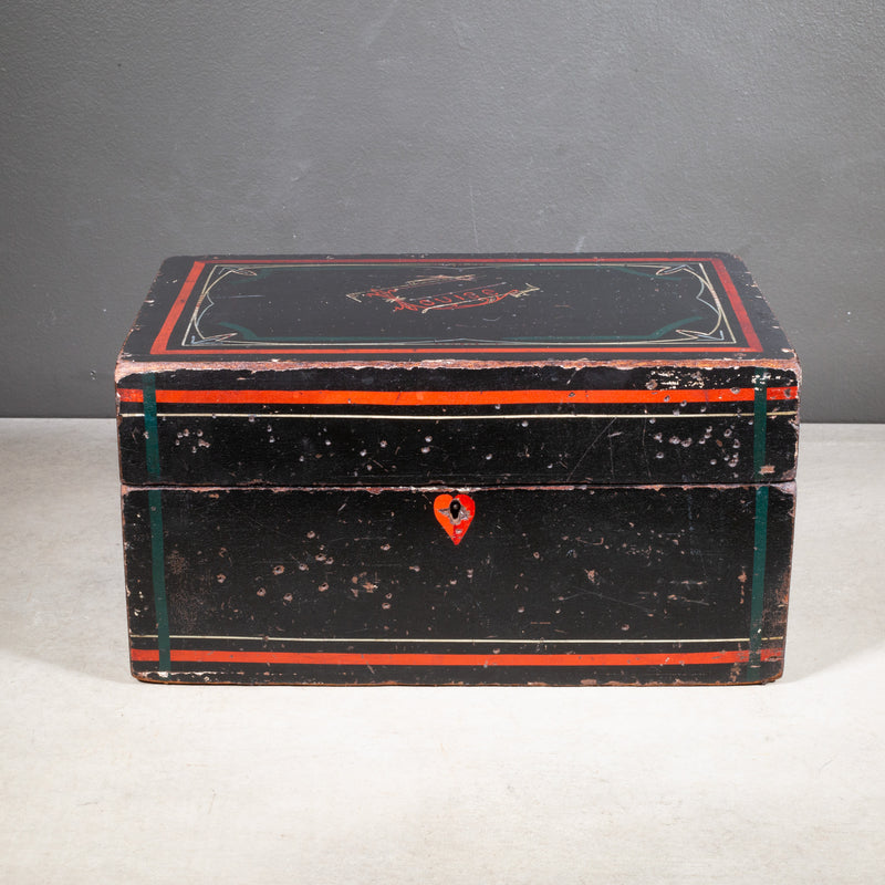 Vintage Hand Painted "Louise" Box c.1940