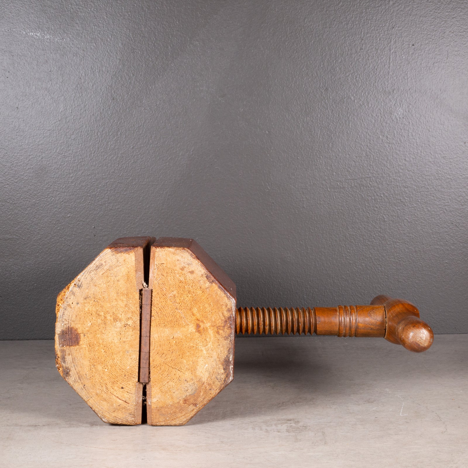 6385 Antique Wood Millineryhat Stretcher For Fitted Hats New Thickened Antique Milliner main image 2
