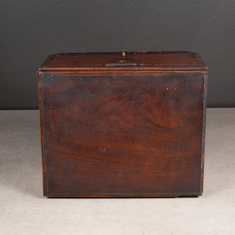 Handmade Mahogany Box with Drawer c.1880-1920