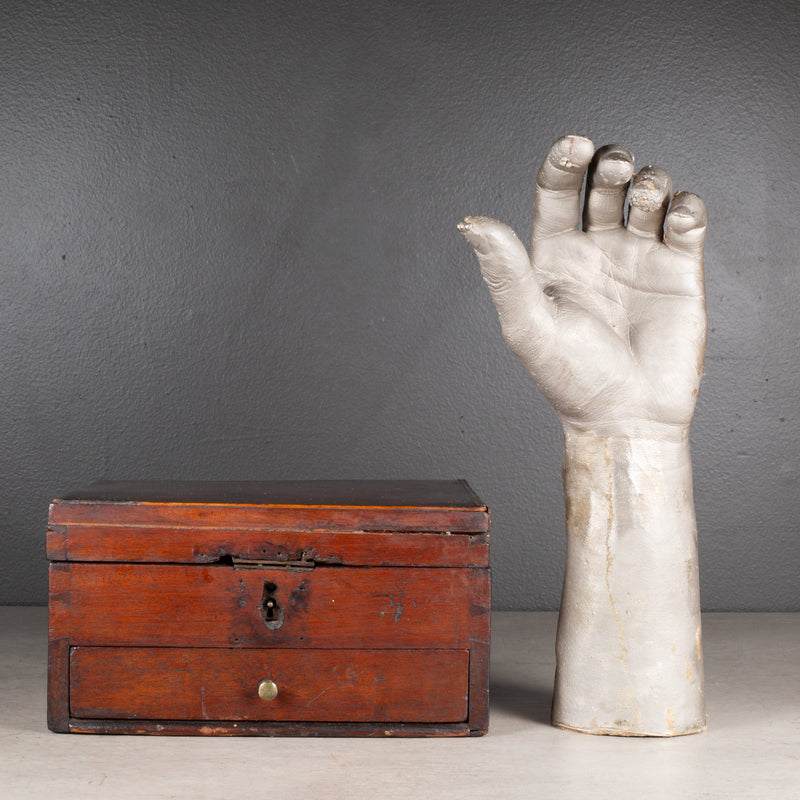 Handmade Mahogany Box with Drawer c.1880-1920