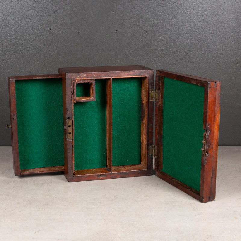 Handmade Mahogany Box with Drawer c.1880-1920