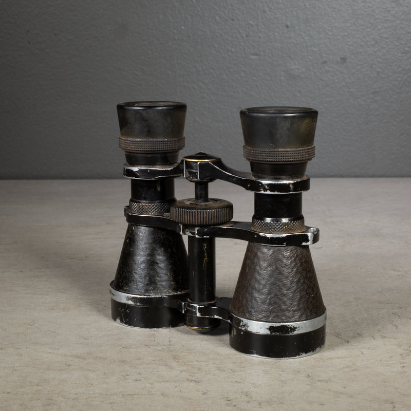 World War 1 German Military Field Leather Binoculars c.1918