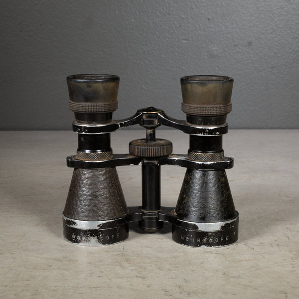 World War 1 German Military Field Leather Binoculars c.1918